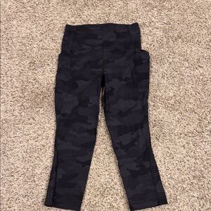 Black Camouflage Leggings